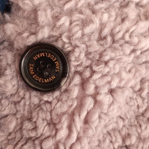 'SAM EDELMAN' Grey Hooded Faux Fur Coat Size XL NWT - Picture 2 of 14